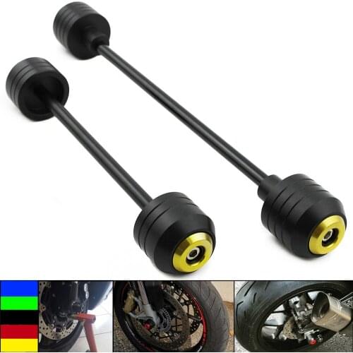 For HONDA CBR600RR CBR 600RR 2007 2008 Front Rear Wheel Slider Fork Axle Crash Protector Swing Arm Pad POM NEW