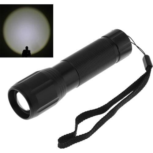 SecurityIng Mini Flashlight Practical Aluminum Alloy Flashlights 270Lm XPG2 LED 3 Modes Waterproof Torch Night Fishing Lights