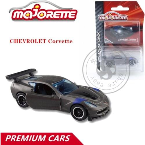 Majorette 1/64 PREMIUM Series CHEVROLET Corvette Car Hot Pop Kids Toys Motor Vehicle Diecast Metal Model