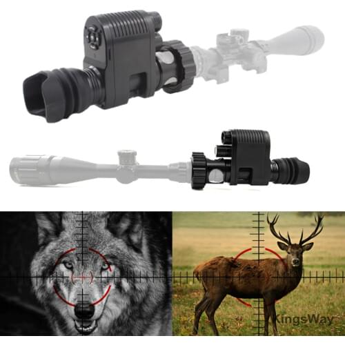1.3 Inch Screen Infrared HD Night Vision Monocular Scope Video Record Hunting Optical Sight Camera Non-Thermal Imager