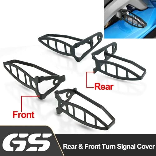 Motorcycle Front Rear Turn Signal LED Light Protection Cover For BMW R1200GS LC ADV R1250GS Adventure F850GS ADV F750GS Parts