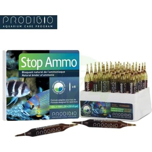 Original PRODIBIO Stop Ammo Natural Blinder Of Ammonia Reduces The Production Of Nitrites In Aquariums