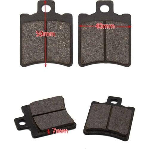 Front Brake Pads for Scooter Keeway Hurricane 50 90 Vento ZIP 50 TNG LS49 Stels SKIF