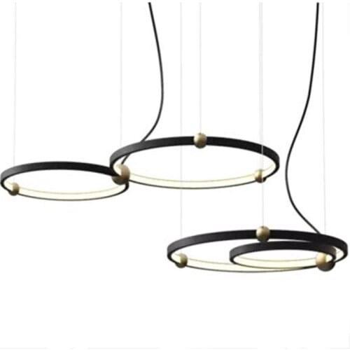 Nordic pendant lights glass ball restaurant LED pendant lights luminaire hanging ceiling lamps hanglamp