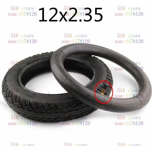Tires 12x2.35 inch inner tube and outer tyres are suitable for all models of 12x2.35 tire type