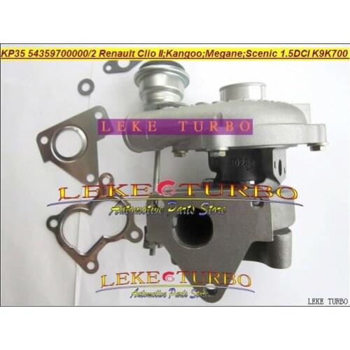 KP35 2 54359700000 54359700002 14411BN700 8200119854 8200022735 820040903 Turbo For NISSAN Micra 1.5L K9K 700 65HP-82HP