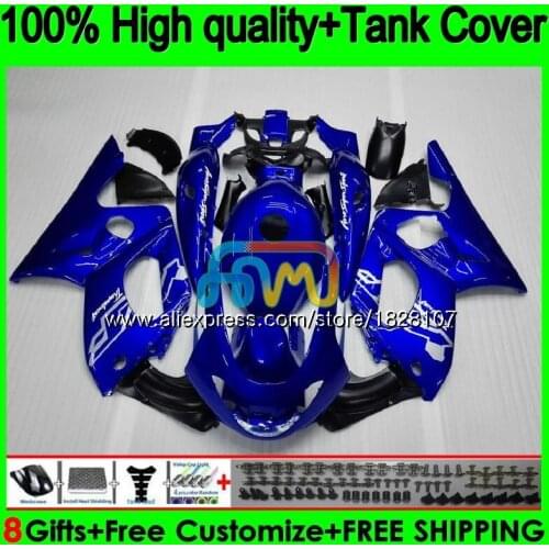 YZF600R For YAMAHA Thundercat 96 97 98 99 00 01 02 72BS.14 YZF-600R YZF 600R 1996 Glossy blue 1997 1998 1999 2000 2001 Fairing
