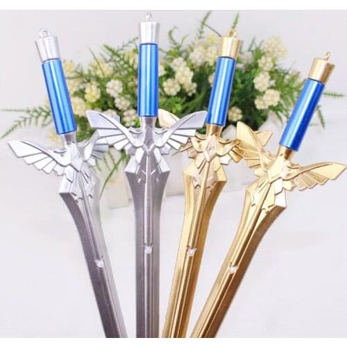Weapon Gel Pen Cute Water Pen Sword Broadsword Style Pen Cartoon Student Prizes Black Core Creative Stationery School Supplies