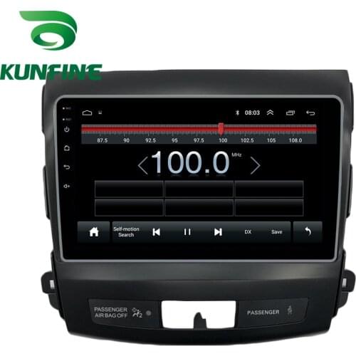 Octa Core Android 10.0 Car DVD GPS Navigation Multimedia Player Deckless Car Stereo for Mitsubishi Outlander 2007-2012 Radio