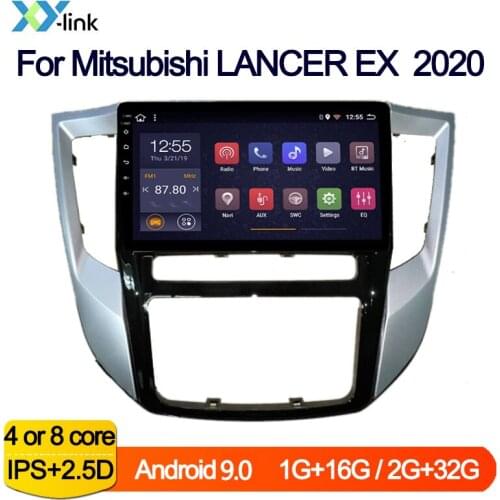 Car Multimedia 9 Inch IPS Vehicle Android 9.0 Car Radio For Mitsubishi LANCER EX 2020 GPS Navigation Stereo autoradio audio
