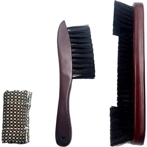 Wooden Billiards Pool Brush Set Billard Rail Brush Snooker Cue Cloth Rail Cleaner Brush Pool Accessories Table Billiard Cleaner
