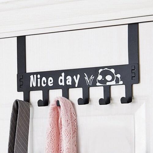 Door Hanging Hook Decorative Wall Shelf Coat Hat Storage Hangging Hook Hanger Organizer Key Rack Multifunction Holder Hook