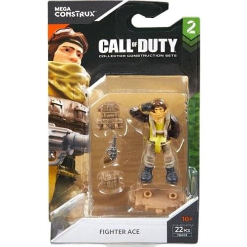 Mega Bloks Construx Call of Duty Fighter Ace Set Mega Bloks FMG03 Action Figure Birthday Gifts for Children and Adults