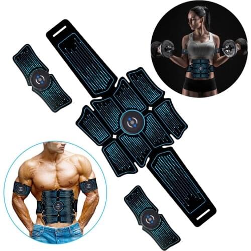 EMS Electric Press Simulator Massager ABS Abdominal Muscle Trainer Sports Gym Home Exercise Fitness Equipment Training Gym Tools