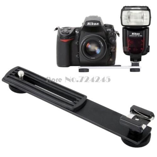 Camera Hot Shoe 1/4 Flash Bracket For DV/Digital Camera Adapter Mounting Photo Studio Accessories