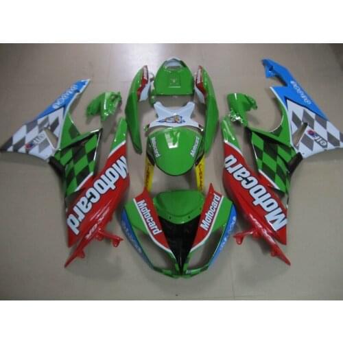 ABS Fairing kits for Kawasaki ZX 6R 2009 - 2012 NINJA motorcycle parts zx6r 09 10 11 12 white red green fairings set PA21