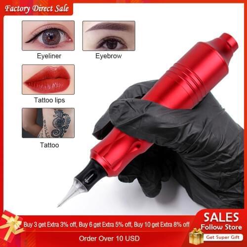 Biomaser CTG003 Tattoo Machine Rotary Gun 4.5W Powerful Swiss Motor Professional Permanent Makeup Machine Rotary Gun Supplies