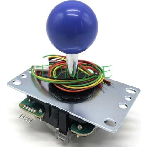 Original Brand New JLF-TP-8YT Japan Sanwa Joystick fight rocker with Ball Top Handle Arcade Joystick Part 4 & 8 Way Adjustable