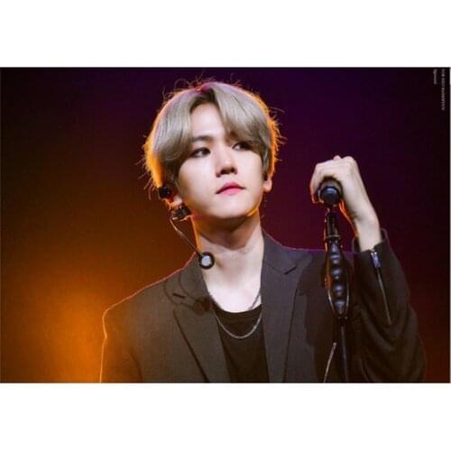 Termofom Baekhyun Famous Singer Poster (35x50 cm) wall graphics gráficos de parede настенная графика
