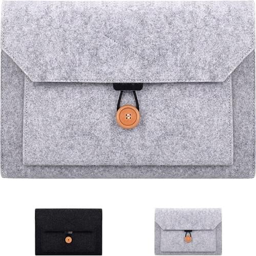 Laptop Bag 11 12 16 13 15 inch Case For MacBook Air Pro 2018 2019 Xiaomi Huawei hp acer Computer Fabric Sleeve Cover Accessories