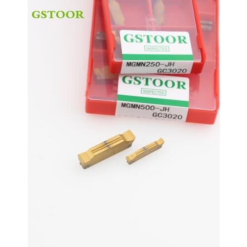 10PCS MGMN150 MGMN200 MGMN250 MGMN300 MGMN400 MGMN500 JH GC3020 CNC Lathe Grooving Turning Tools Carbide Inserts Cutter Cutting