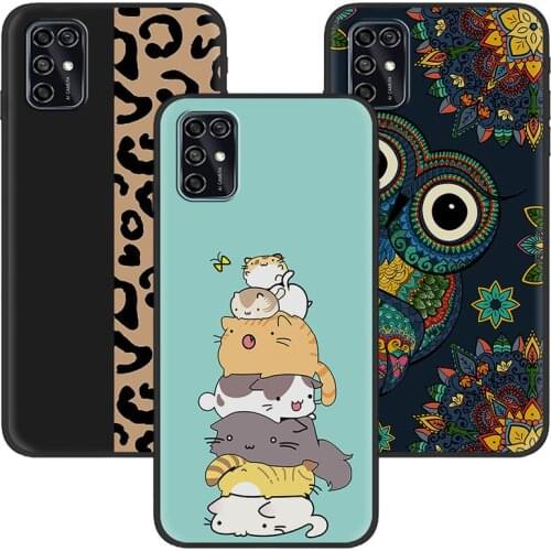 Waterproof Cover Phone Case For ZTE Blade V2020 Smart Soft Anti-knock Soft Case Original Cartoon TPU