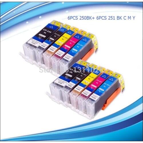 XIMO On Promotion! 30pk PGI-250XL CLI251XL Ink Set for Pixma MG5420 MG5520 MG6320 MX722 MX922 etc