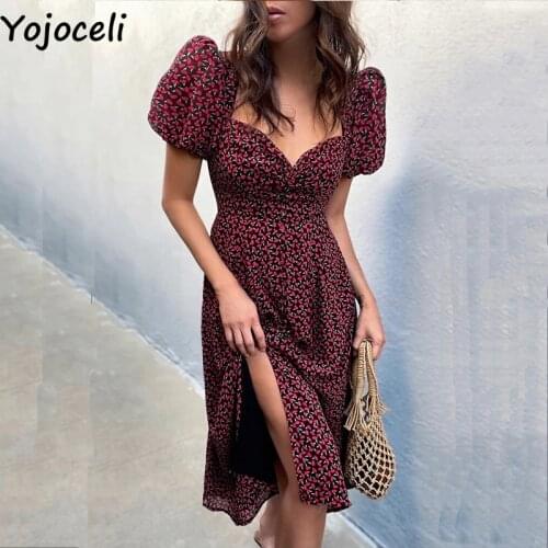 Летние платья с длинным рукавом Yojoceli China At AliExpress