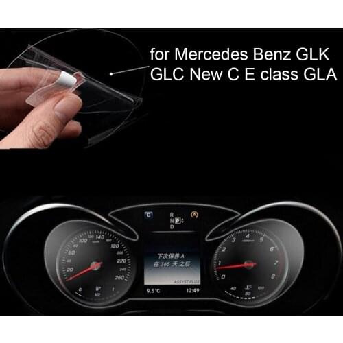 For M-ercedes B-enz GLK GLC New C E class GLA Car Dashboard Protective Film sticker Interior Accessaries hot sale