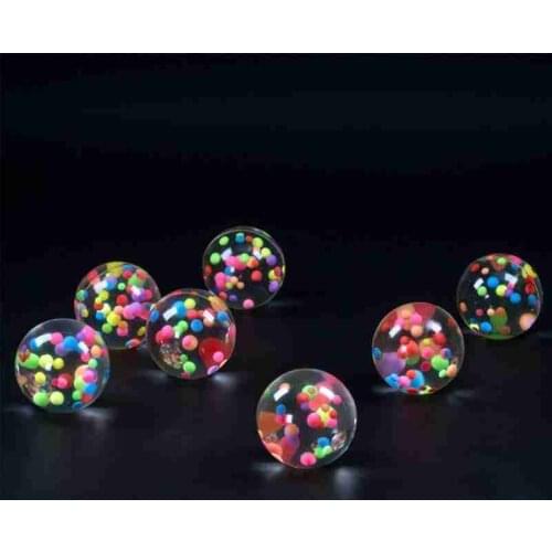 Funny Toy Balls 32mm/35mm/45mm Mixed Bouncy Ball Floating Bouncing Child Elastic Rubber Ball Of Bouncy Toy