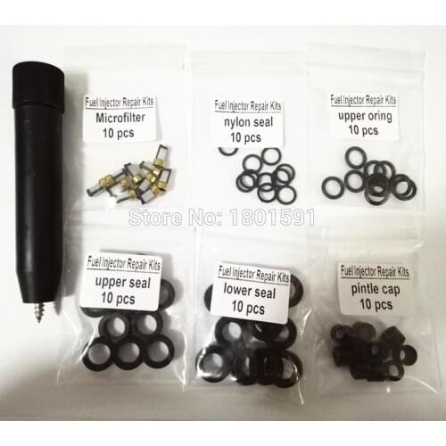 10set fuel injector repair kits filter removal tool 23250-28080 23250-0H030 fit for Toyota Corolla Camry 2.4L with free ship