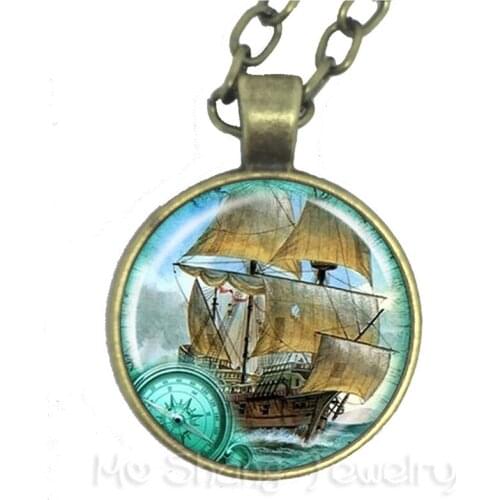 2018 Globe World Map Necklace Vintage World Map Pendant For Men And Women Accessories Antique Vintage Bronze