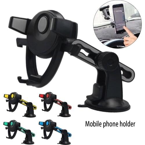 Car Phone Holders Creative Auto Phone Holder Raytheon Telescopic Bracket for Navigation Suction Cup Bracket