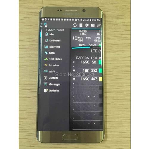 Free shipping dhl + S6 G928p with tems pocket , support CA and volte testing ,support polqa and qesq ,all social Networks test