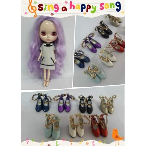 Free shipping cost ,lovely shoes for dolls (sloe 2.7cm)