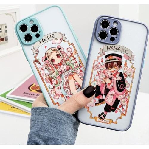 For Samsung Galaxy A52 A32 A72 A50 A51 A10 A21S A30 A31 A70 A71 S21 S20 FE Lite S10 S9 S8 Plus Toilet Bound Hanako Kun Anim Case