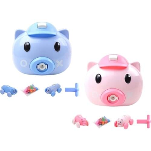 Inertia Balloon Powered Car Toys Inertial Power Balloon Car for Kids Gift Toys