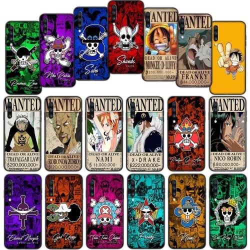Japanese Anime ONE PIECE Soft Cover Case for Samsung Galaxy A11 A21 A21S A41 A51 A71 A81 A91 M11 M21 M31 M31S