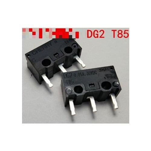 2 teile/Original micro switch DG1 DG2 T85 black dot grey dot dg4 black dot dg6 mouse micro key