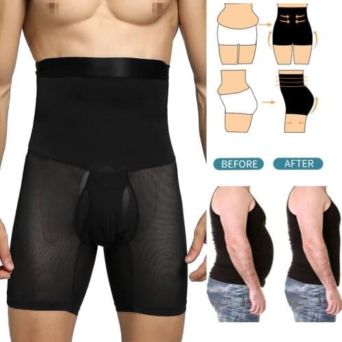 Men Body Shapers Waist Trainer Slimming Underwear Control Panties Male Shapewear Abdomen Slimming Compression Shorts