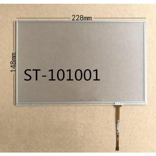 New 10.1 inch industrial grade four wire resistic touch screen 16:10 for IPS LIQUID crystal 1280*800 resolution 228*148mm