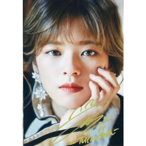 Signed TWICE Yoo JungYeon autographed photo The Year of Yes 5*7 freeshipping 122018B