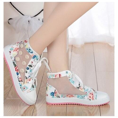 Spring Parent-child Casual Shoes Girls Lace Edge Canvas Shoes Wild Skate Shoes Summer Cool Casual Shoes Shoes Kids Girls 30-40