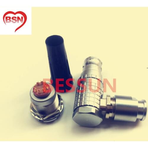LEMO connector 8 pin Male and female , FHJ.2B.308.CLLD,ECJ.2B.308,camera ALEXA MINI 8-pin connector plug socket,power connector