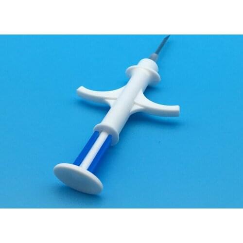 60pcs ISO11785 1.25*7mm Animal Microchip Syringe Pet Id Tracking