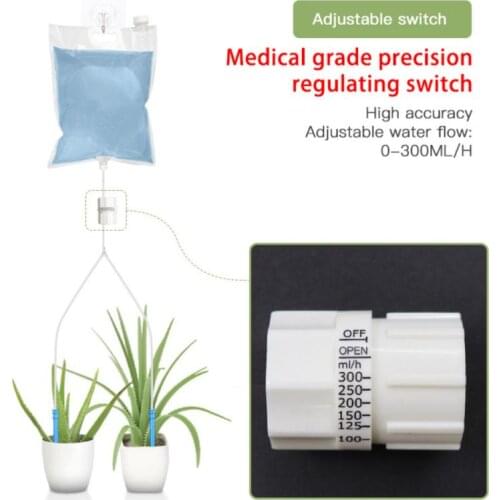 3L/2L Indoor Automatic Watering System Plant Watering Devices Automatic Drip Irrigation Kit With Adjustable Control Valve Switch