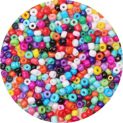 Glass Seed Beads 2/3/4mm Charm Czech Round Hole Mix Color Spacer Beads For DIY Bracelet Earring Necklace Jewelry Making