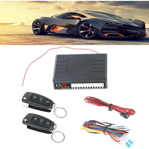 Universal Car Alarm Systems Auto Remote Central Kit Door Lock Vehicle Keyless Entry System Central Locking with Remote Control