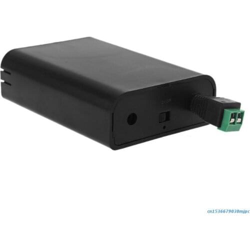 Universal DIY 3x 18650 Battery Case Box 12V Mobile UPS Power Supply Charger for LED Light WiFi Router and more 97BF