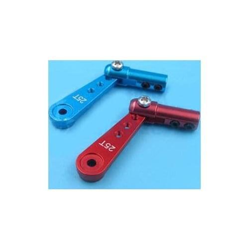 Reinforced Steering Servo Horn Arm 25T Metal Servo Rocker Link Push/Pull Rod Connector For Futaba MG995 MG996 DIY Models Parts